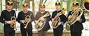 Blasmusikkapelle in Deutschmeister Uniform Blasmusikkapelle in Deutschmeister Uniform